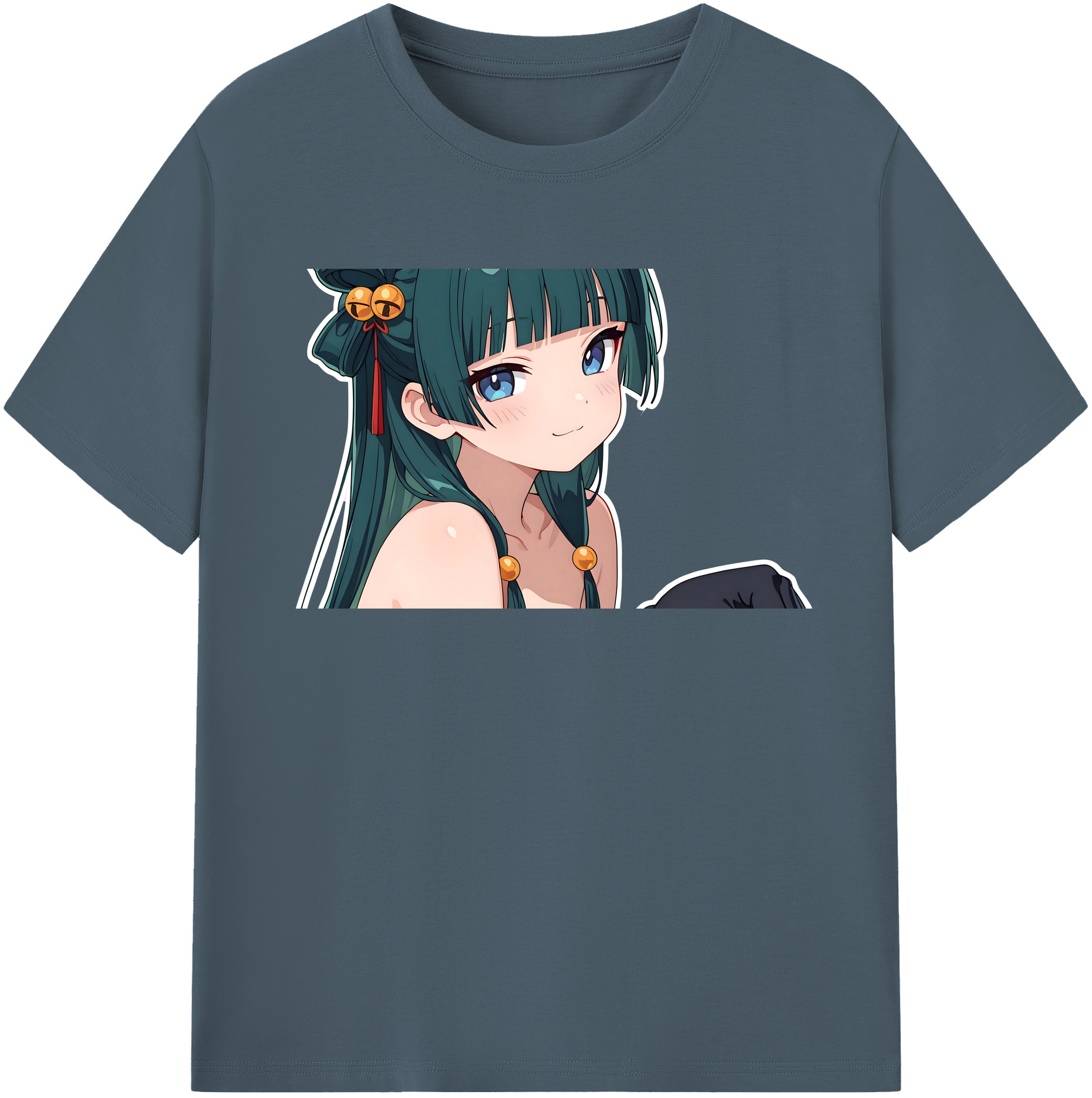 （画像用） 薬屋のひとりごと The Apothecary Diaries 綿100％半袖Tシャツ（フロントプリント）